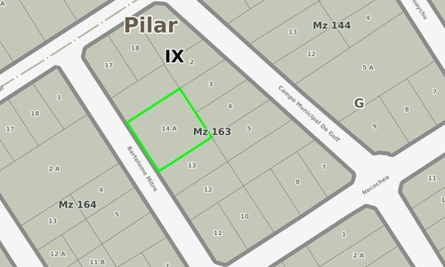 Imagen 11 de 16 de Lote - Quinta De 990m2 Con Casa En Venta - Pilar