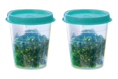 Tupper® Hermetico Mini Contenedor 60ml X2 Tupperware® 0% Bpa