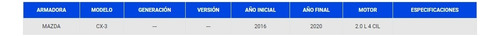Amortiguador Trasero Mazda Cx-3 2013-14-15-16-17-18-2020 L-1