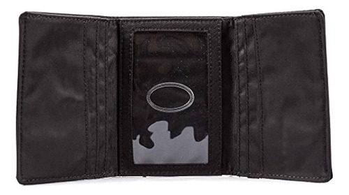 Big Skinny Mens Trifold Slim Wallet Tiene Capacidad Para Has