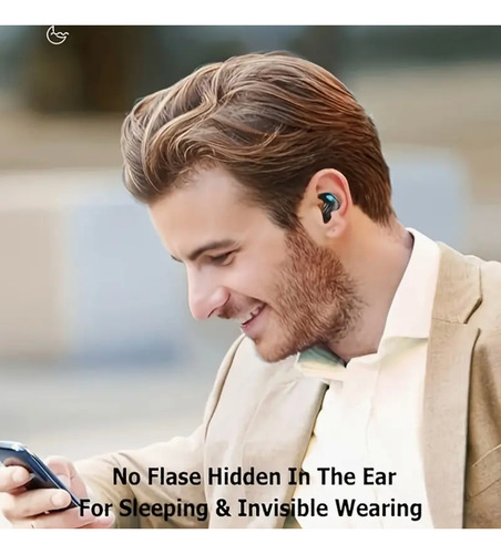 Audífonos Inalámbricos Ultrafino Tws Bluetooth 5.3 Micrófono Blanco