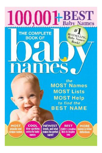 The Complete Book Of Baby Names - Lesley Bolton. Ebs