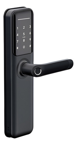 Cerradura Inteligente Para Uso Interior/exterior Premium- H6 Negro