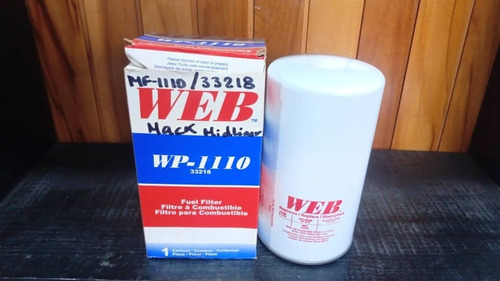 Filtro Combustible Diesel Web Wp1110 Mack Midllner Renault 6