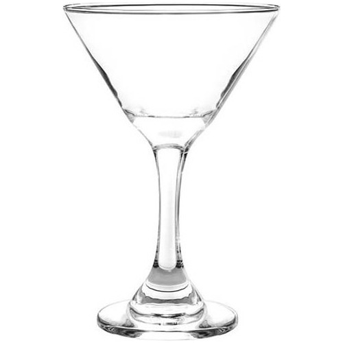 Copa Postre Martini Cristal Sm 250 Ml Vidrio Resistente X6