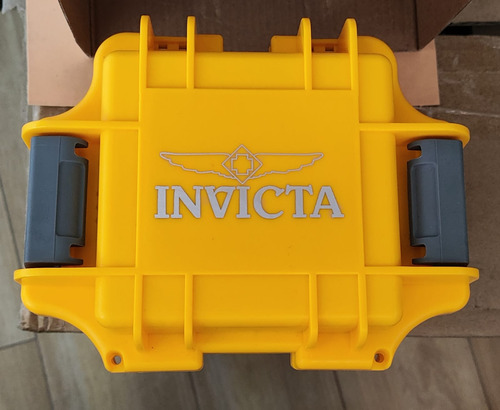 Invicta - Mini Maletín Portareloj Dc1yel Para 1 Reloj
