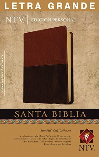 Santa Biblia Ntv, Edicion Personal, Letra Grande, Duotono (s