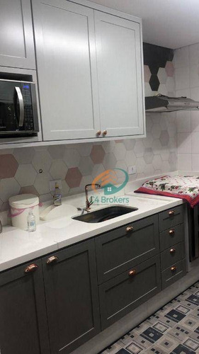 Apartamento Com 3 Dormitórios À Venda, 86 M² Por R$ 525.000,00 - Vila Rosália - Guarulhos/sp - Ap1876