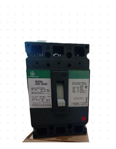 Interruptor Termomagnetico General Electric Ted134150 150 A.