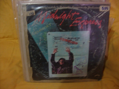 Vinilo Midnight Express David Castle Giorgio Moroder Bs1