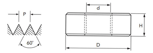 Cossinete Manual Hss Unc 5/32''x32 Fpp 106/8c Din 223b - Osg