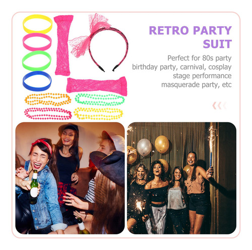 Traje De Fiesta, Suministros De Los Años 90, Pajarita, Acces