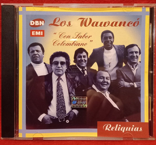 Los Wawanco Con Sabor Colombiano Cd Original Emi Reliquias.