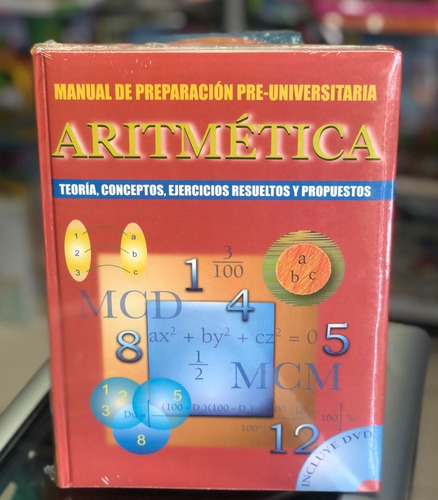 Libro Aritmética Matemáticas Preparación Preuniversitaria