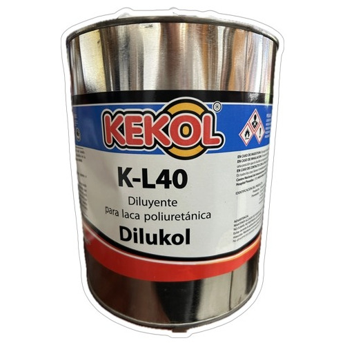 Diluyente Para Laca Poliuretanica, K-l40, Kekol, 4l