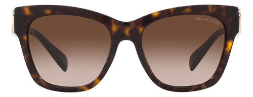 Lentes De Sol Empire Square Marrón Degradé Michael Kors