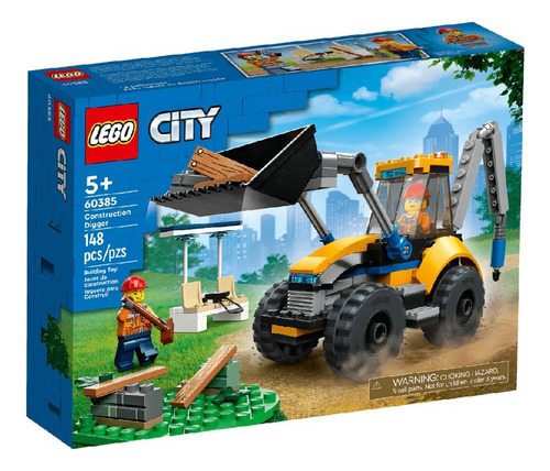 Lego 60385 City Ciudad Excavadora De Construcción