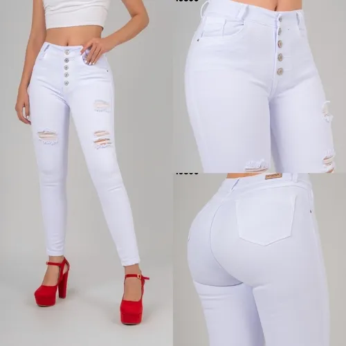 Pantalon Casual De Moda Para Dama Jeans