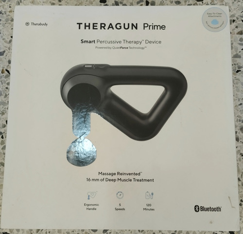 Pistola De Masaje Theragun Prime Quiet, Bluetooth, En Oferta