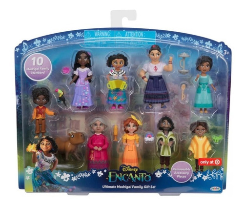 Imagen 1 de 7 de Figuras Disney Encanto Familia Madrigal