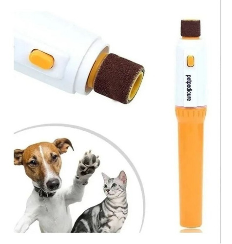 Lima Limador Uñas Mascotas Electronico Portatil Perro Gato