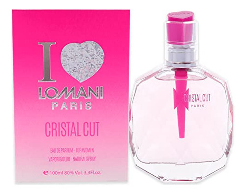 Lomani I Love Lomani Cristal Cut Women Edp Spray 3.4 Svi8k