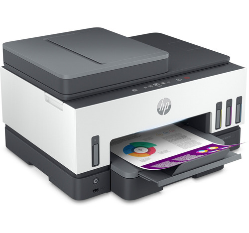 Multifuncional Hp Smart Tank 790 Tinta Continua Color Wi-fi Blanco/gris