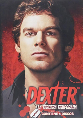 Dexter Tercera Temporada 3 Tres Dvd