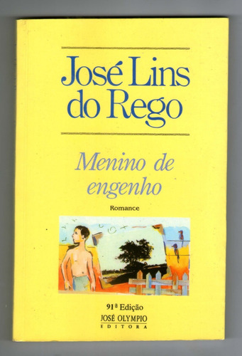 Livro: Menino De Engenho - José Lins Do Rego - Seminovo