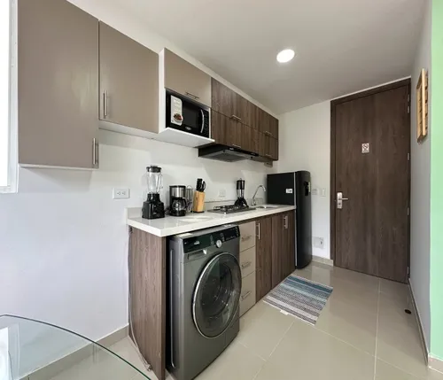 Se Alquila Lindo Apartaestudio En Quinto Piso Con Ascensor Para Renta Corta O De Larga Estancia