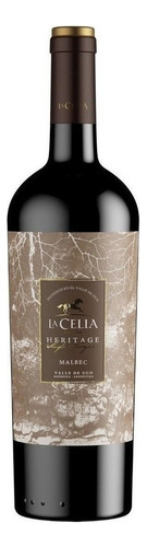 Vino La Celia Heritage Malbec Tinto Botella 750ml La Barra