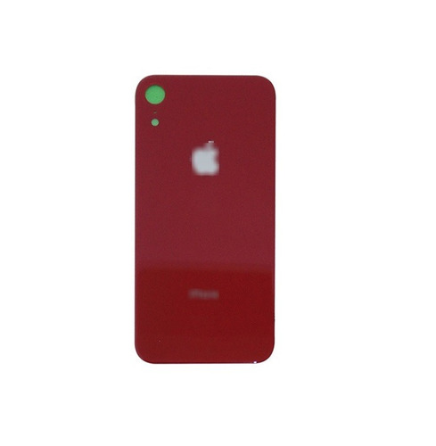 Repuesto Vidrio Trasero Compatible Con iPhone XR Rojo