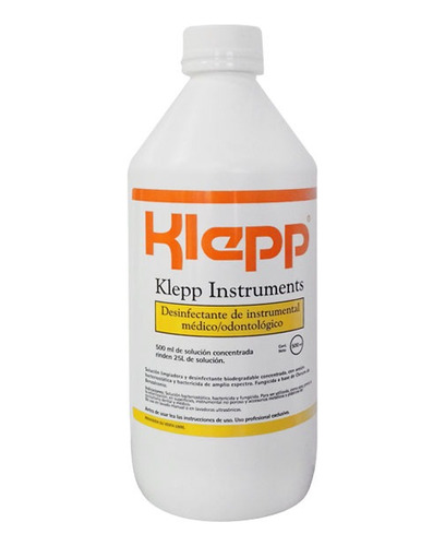 Desinfectante Instrumental Nf X 500ml Klepp Odontologia