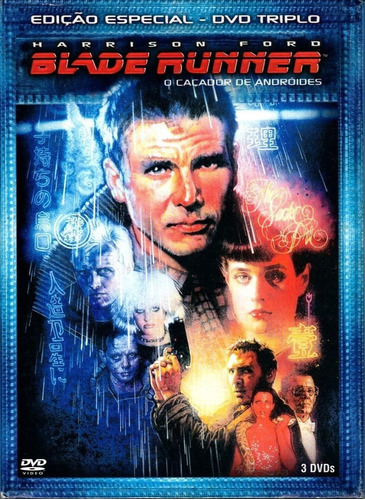 Blade Runner - O Caçador De Andróides - Dvd Triplo