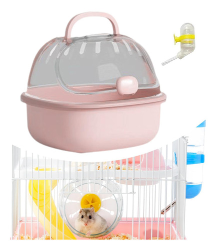 Carrier De Hámster Jaula Chinchillas Transporta Hábitat