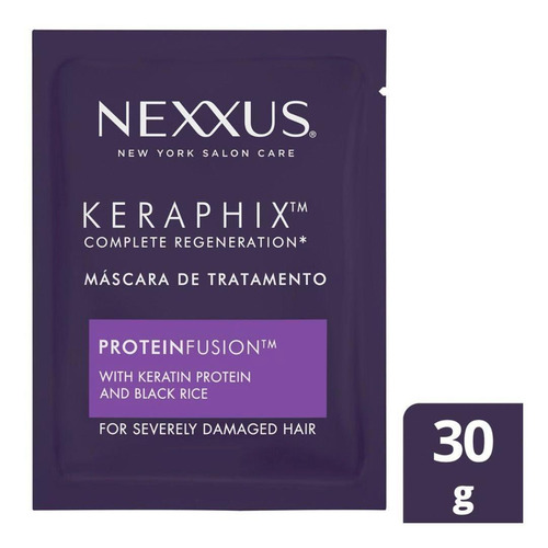 Máscara De Tratamento Nexxus Keraphix Regeneration 30g