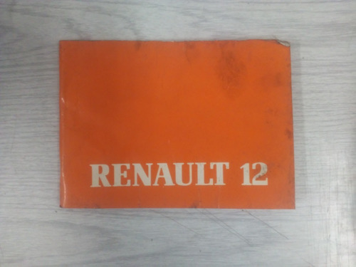 Manual, Renault 12 (Usado)