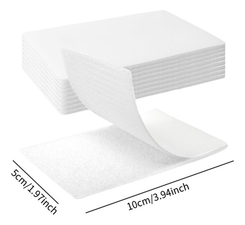 Fita De Montagem Na Parede 5cmx10cm Retangular 22 Unidades