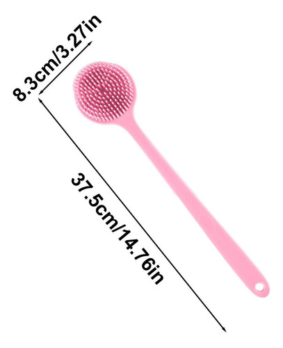 Depurador De Espalda Para Baño Cepillo Exfoliante Corporal D