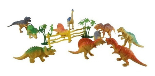 Imagen 3 de 3 de Set De Dinosaurio Y Accesorios, Animales