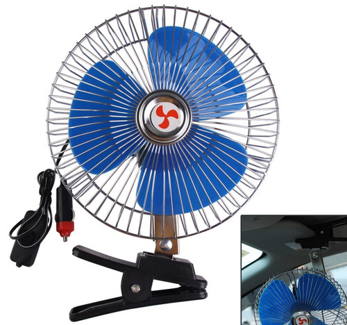 Ventilador 24v Con Clip 6 Pulgadas Camiones Oregon 180mm