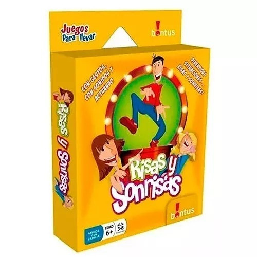 Risas Y Sonrisas - Juego De Cartas Bontus Playking