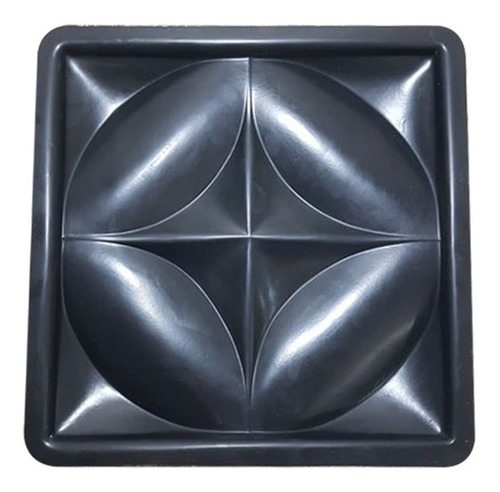 Forma De Gesso 3d Abs Floral 28x28 Xmoldes Envio Imediato