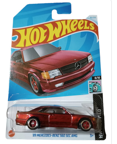 Hot Wheels '89 Mercedes-benz 560 Sec Amg Super Treasure Hunt