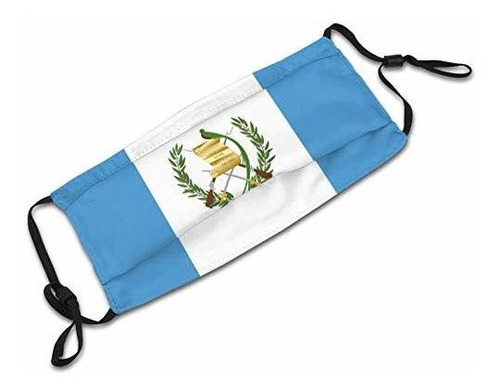 Gorro De Invierno Máscara Facial De Bandera De Guatemala A 