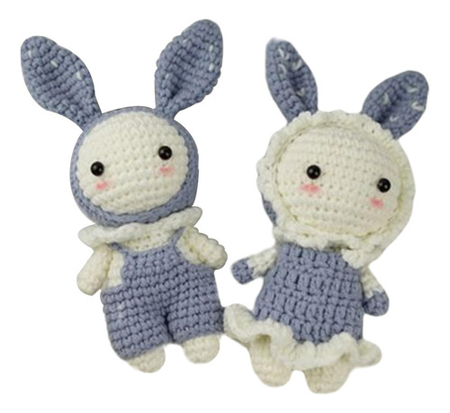 Kit De Ganchillo Conejo Crochet Craft Set Juguete De Tejer A