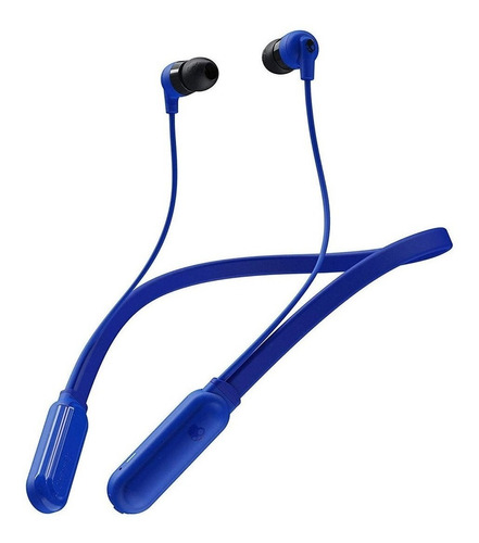 Audífonos inalámbricos Skullcandy Ink'd+ Wireless cobalt blue con luz LED