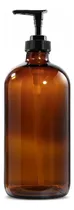 Comprar Dispensador Para Jabón, Aceites Ámbar Vidrio 500ml