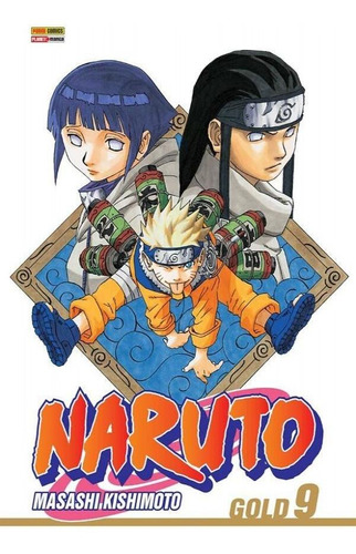 Naruto Gold Vol. 9, de Kishimoto, Masashi. Editora Panini Brasil LTDA, capa mole em português, 2022