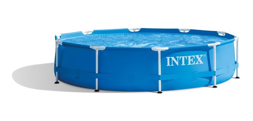 Piscina Estructural Redonda Intex Metal Frame305x76 Cm4485 L